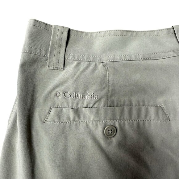 Columbia Global Adventure Shorts Mens 34 Lightweight Stretch Omni Shield Tan - Picture 4 of 6